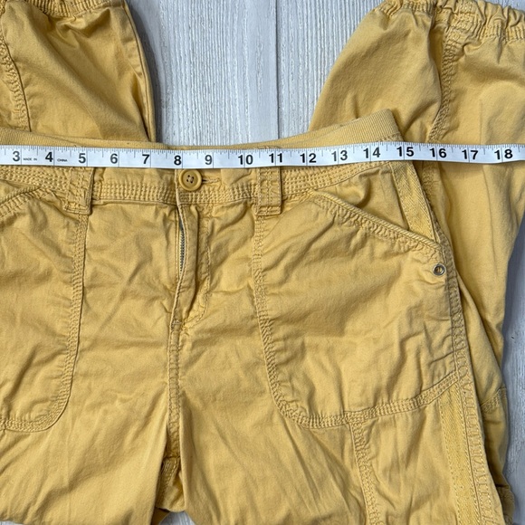 Golden yellow Cargo pants size 6, Style & Co. - Picture 6 of 10